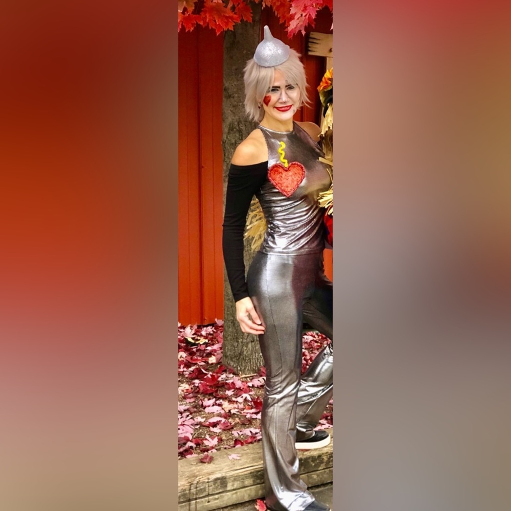 Homemade Wizard of Oz Tin Man costume